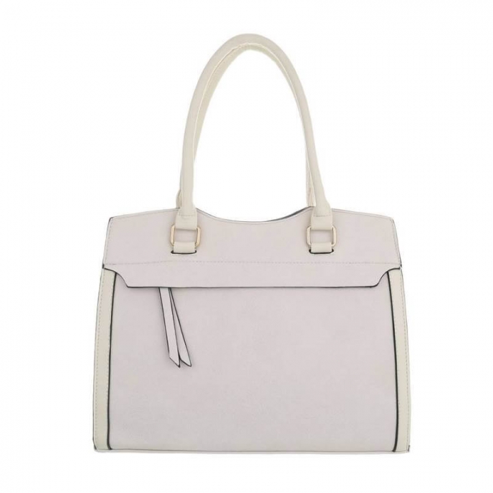 Damen Schultertasche Weiss